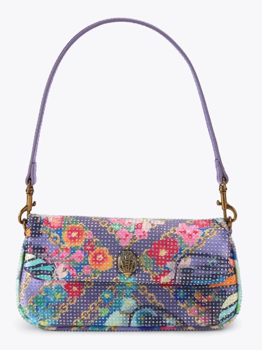 Kurt Geiger London Lilac Pickle Shoulder Bag